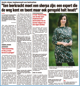 Interview Annick Jehaes Nieuwsblad